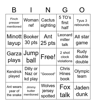 1.29.25 Bingo Card