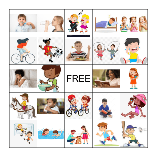 He/She/They Bingo Card