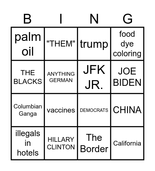 RED TEAM BINGO Card