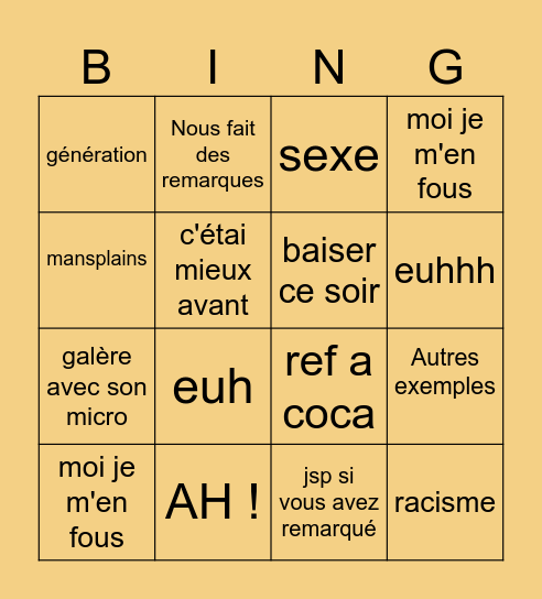 Marketing Bingo Fac d'Eco Bingo Card