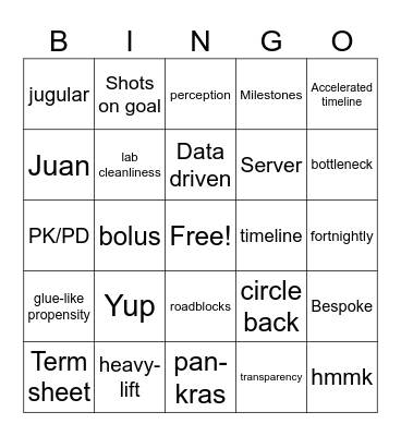 Lyterian bingo Card