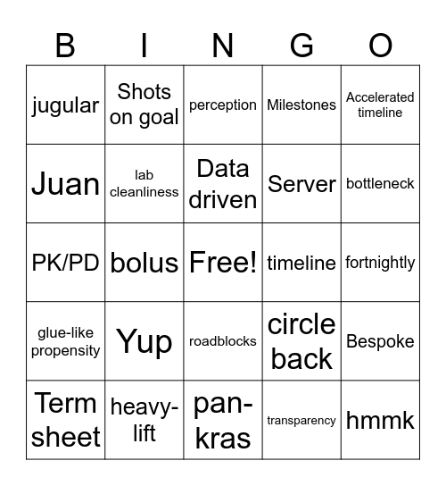 Lyterian bingo Card