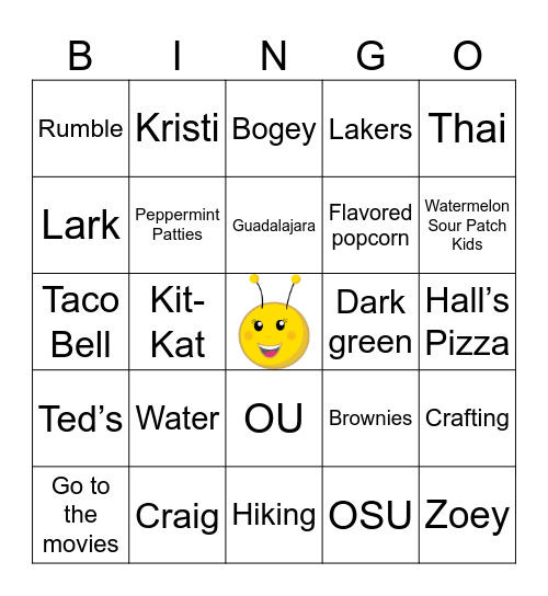 Corporate Comms Bingo! Bingo Card
