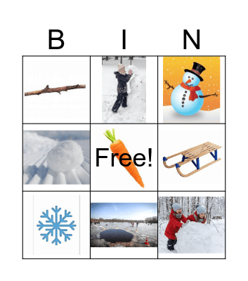 de winter Bingo Card