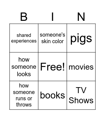Joking: Do or Don't Bingo Card