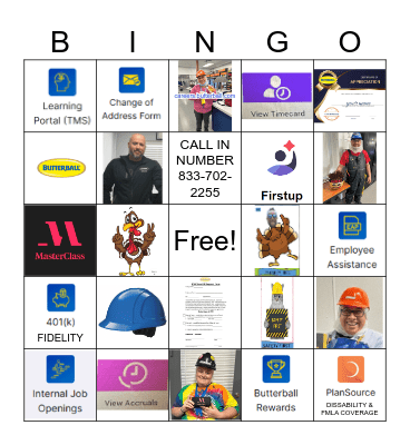 BYOU Bingo Card