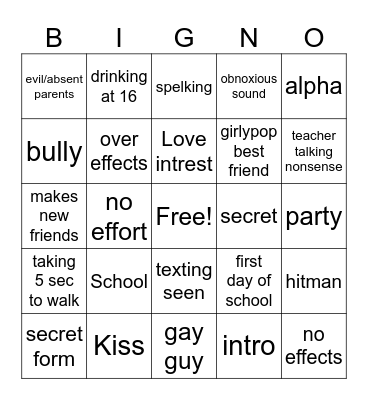 gacha bingo Card