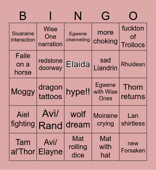 s3 trailer Bingo Card