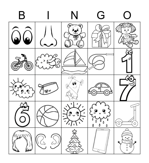 Units 1-4 Bingo Card