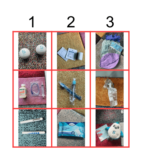 Bernardusschool - IC verpleegkundige Bingo Card