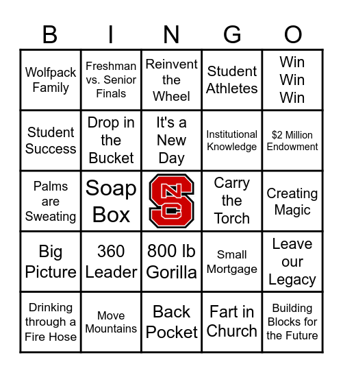 BK EDITION Bingo Card