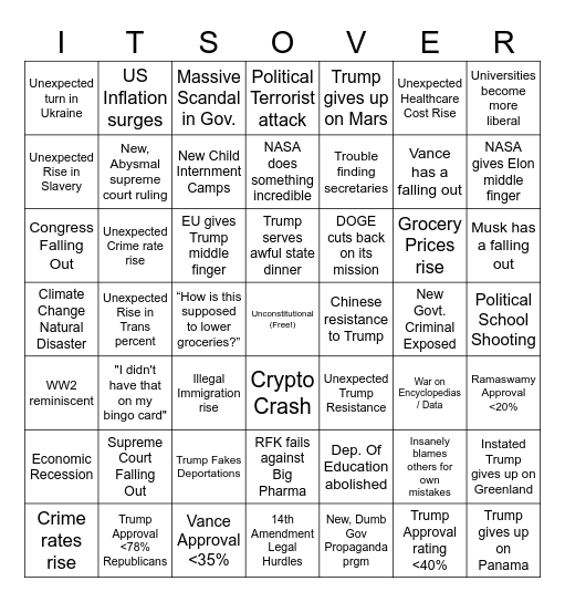 EMAIL S027821 "BINGO" TO REGISTER YOUR CARD! Bingo Card