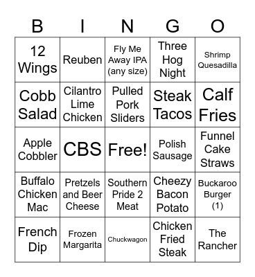 HAPPY FRIDAY! :) Bingo Card
