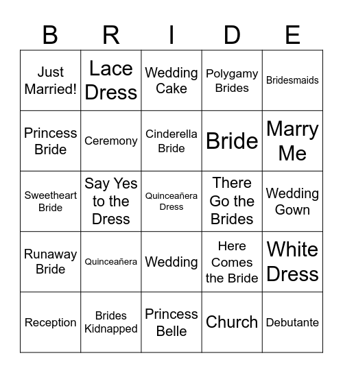 Sims 4 Bingo Card