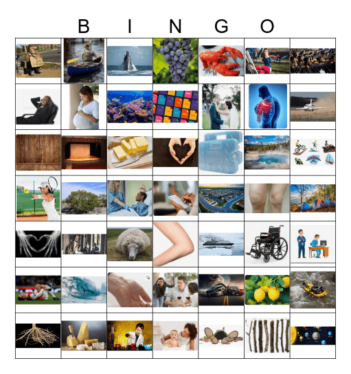 ESL CLASS Bingo Card