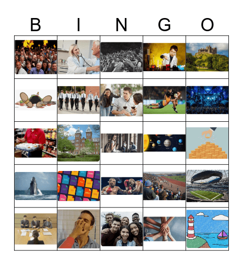 ESL CLASS Bingo Card