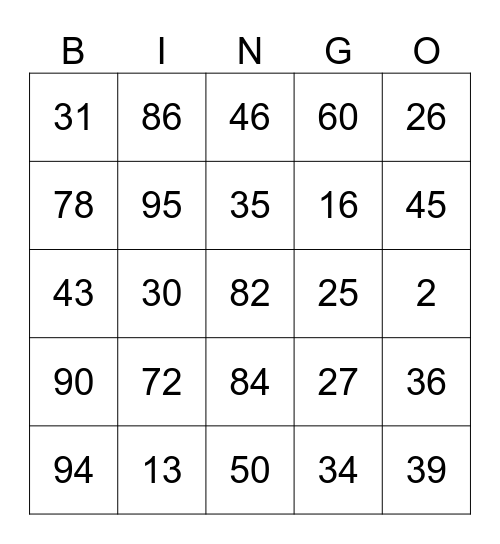 HAPPPY NEW YEAR 2025!! Bingo Card