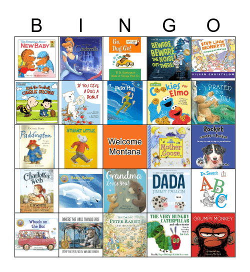 BABY   BOOK Bingo Card