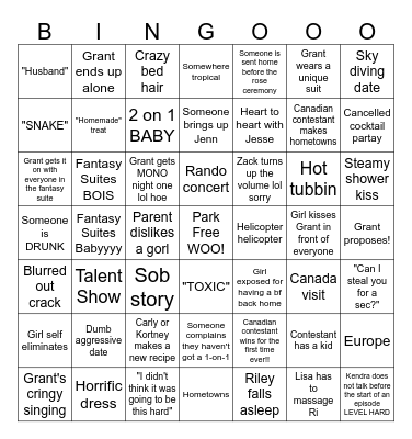Bach Bingo! Bingo Card