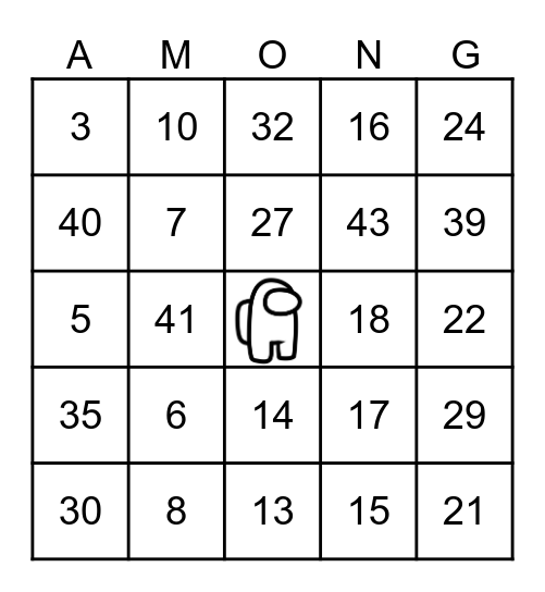 Hank Birthday Bingo! Bingo Card