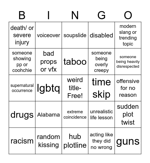 tomorrows teaching bullcrap Bingo Card