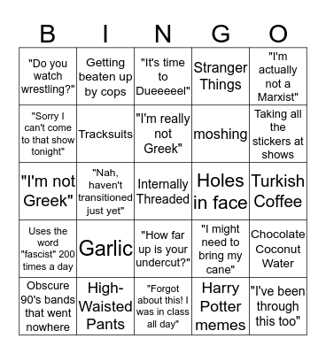 Svetlana  Bingo Card