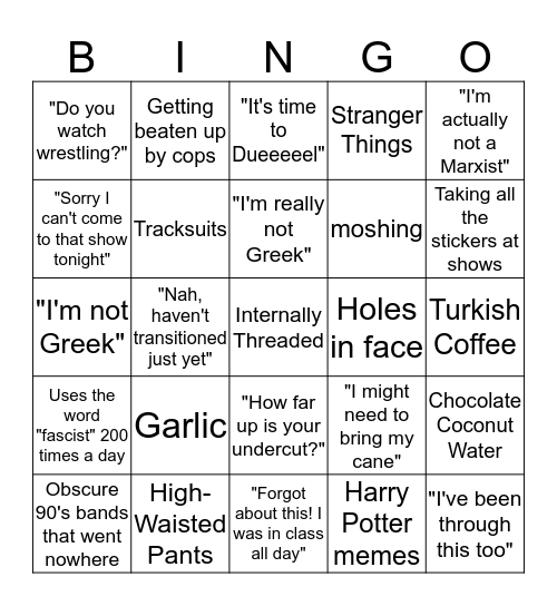 Svetlana  Bingo Card