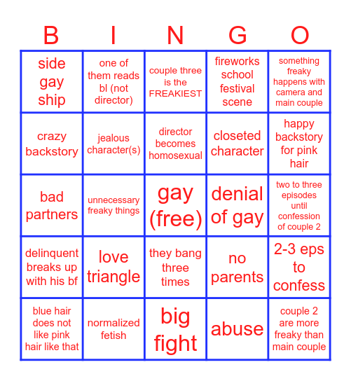 twilight out of focus bingo card Bingo Card