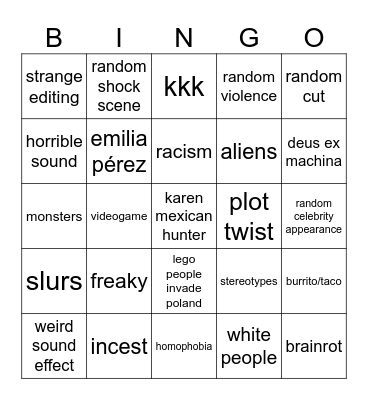 tomorrow's teachings bingo Card