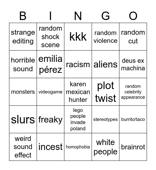 tomorrow's teachings bingo Card