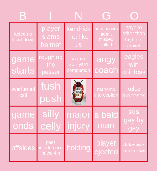 patty mahomo Bingo Card