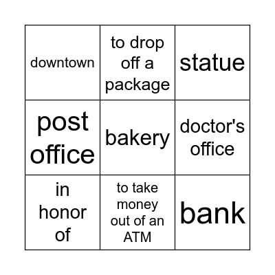 EC 2 U3 ASD 1-3 Bingo Card