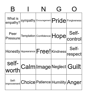 BINGO! Bingo Card