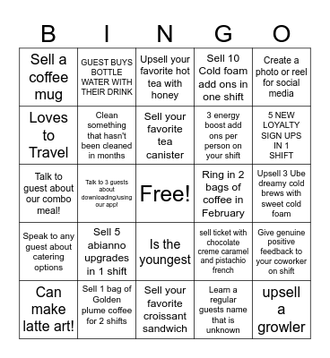 SW Bingo Card