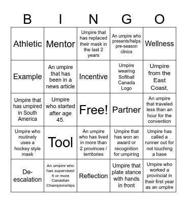 Blue Bingo #4 - EN Bingo Card