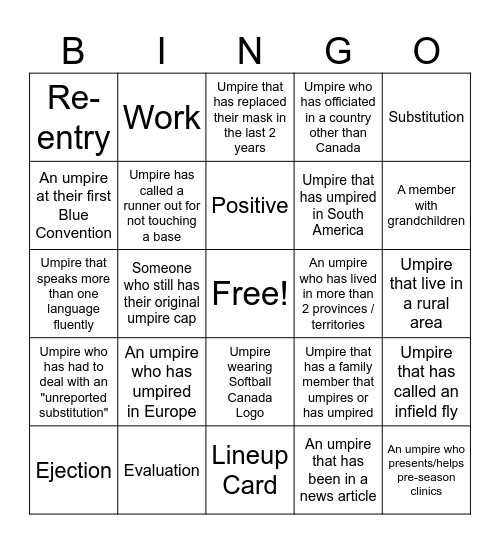 Blue Bingo #9 - EN Bingo Card
