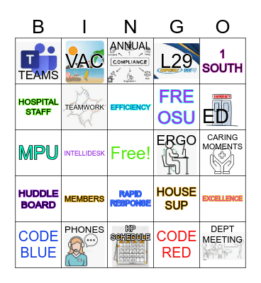 COMMUNICATIONS OPERATOR BINGO Card