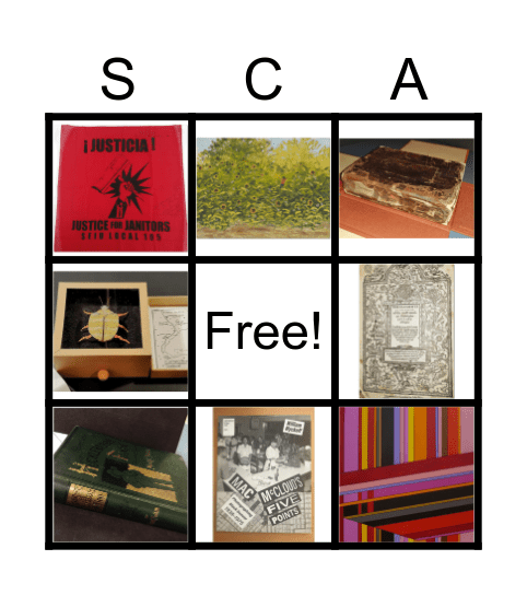 Denver Public Library Bingo Card