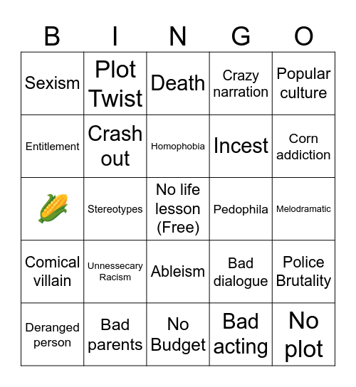 Tomorrow’s Teachings Bingo Card
