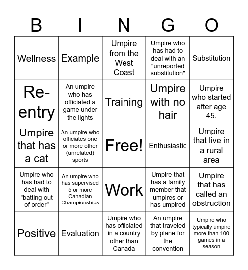 Blue Bingo #16 - EN Bingo Card