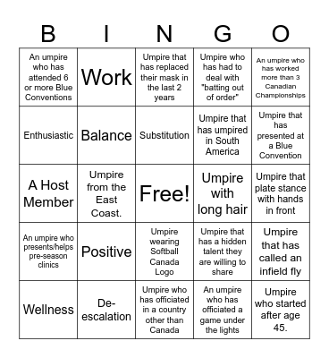 Blue Bingo #31 - EN Bingo Card