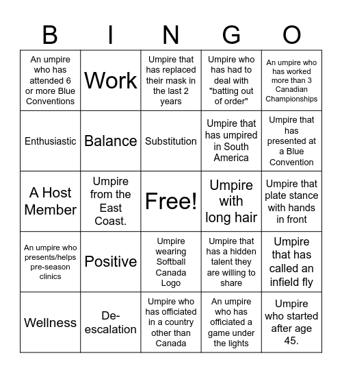 Blue Bingo #31 - EN Bingo Card