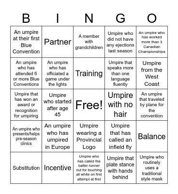 Blue Bingo #63 - EN Bingo Card