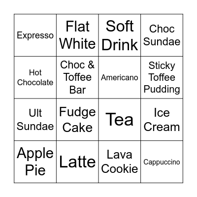 Floor Bingo Card