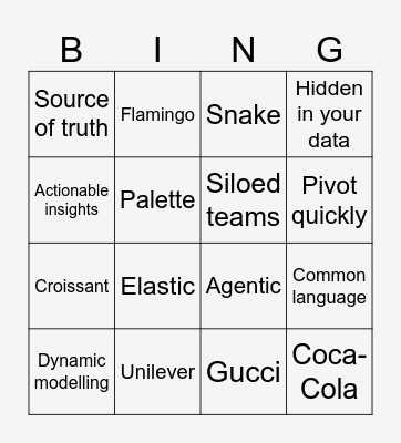 Blitz Day BINGO Card