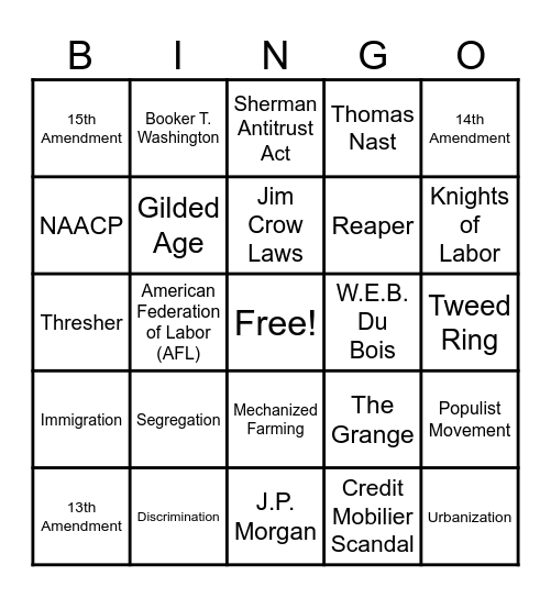 Unit 7 Lesson 2 Bingo Review Bingo Card