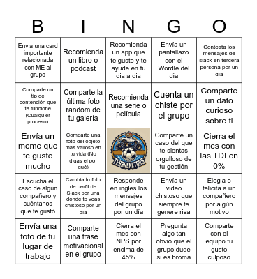 Bingo Febrero Terreneitors Bingo Card