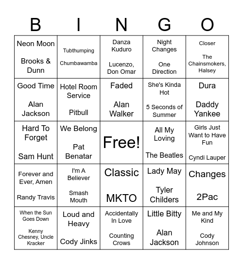 28 Never Looked So Good Bingo Card