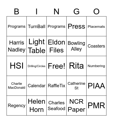 Dads Retirement Bingo Card