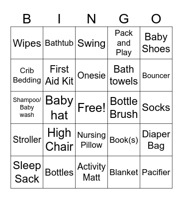 It's A Boy Story Bingo Card